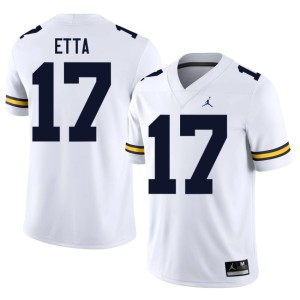 Wolverines 2026 White Enow Etta College Football Men's #17 Jersey 971703-954